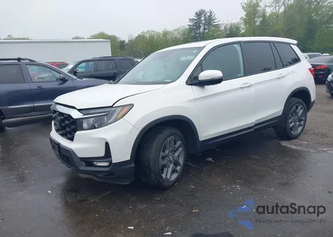 2023 Honda Passport Awd Ex-L из США, поврежденный, VIN 5FNYF8H5XPB005136